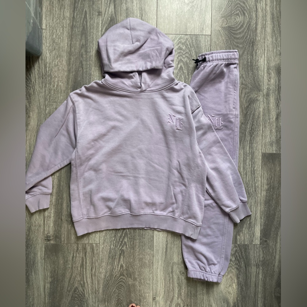 Lavender unisex Hoodie and Joggers Set